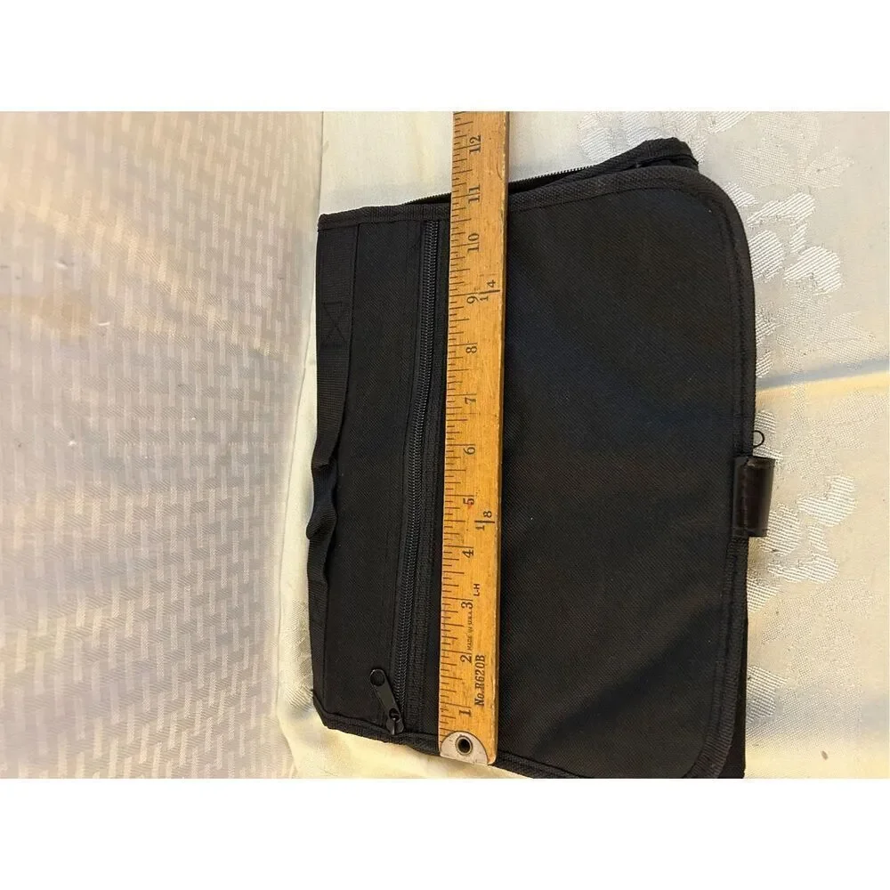 Zondervan black bible organizer 11x9” Fish logo‎